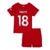 Liverpool Cody Gakpo #18 Heimtrikot 2023-24 Kurzarm (+ kurze hosen)